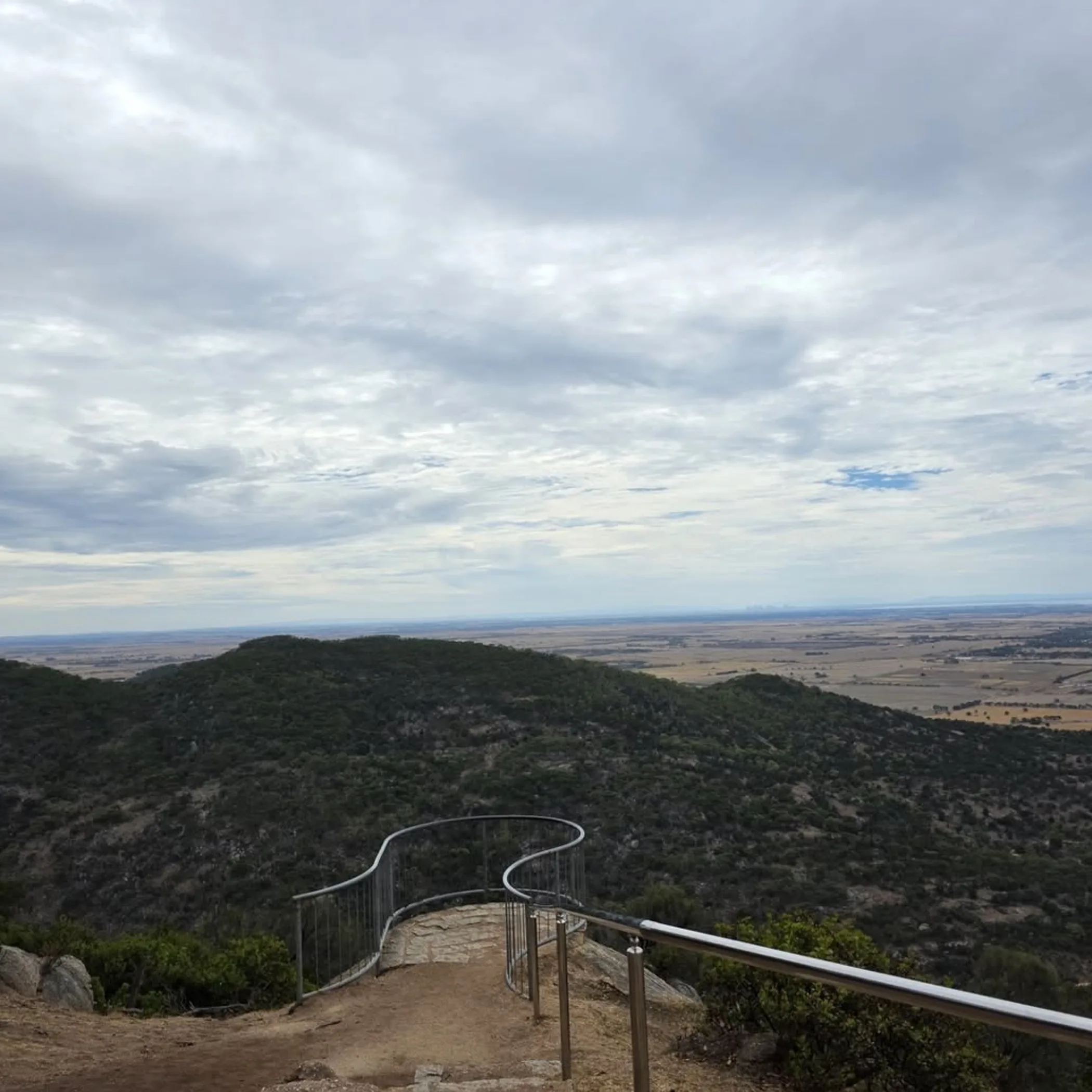 scenic view of victorian national park